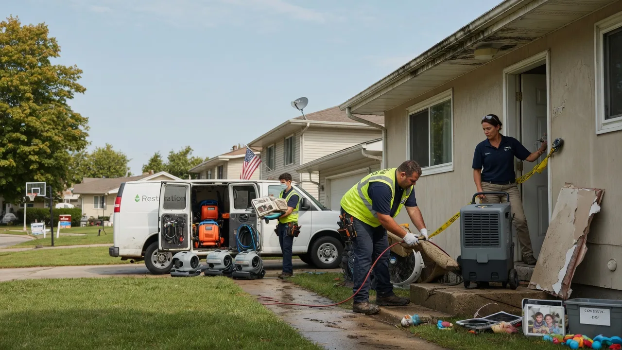 Water Damage Restoration in Adrian, PA near me
